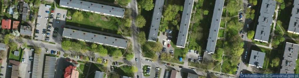 Zdjęcie satelitarne Bugajska ul.