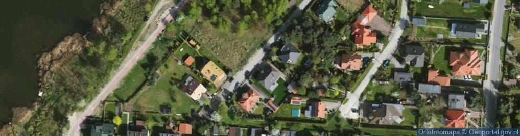 Zdjęcie satelitarne Bursztynowa ul.