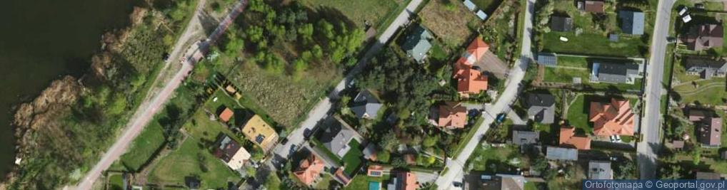 Zdjęcie satelitarne Bursztynowa ul.