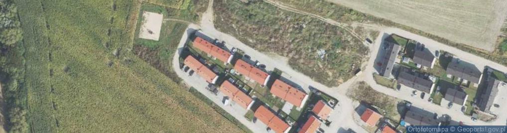 Zdjęcie satelitarne Bursztynowa ul.