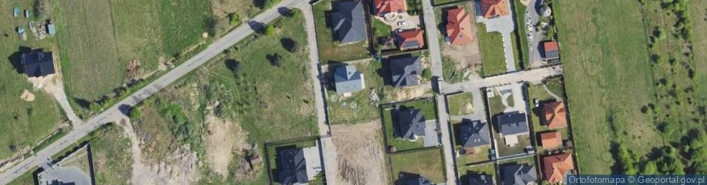 Zdjęcie satelitarne Bursztynowa ul.