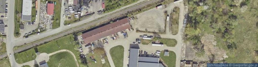 Zdjęcie satelitarne Budowlanych ul.