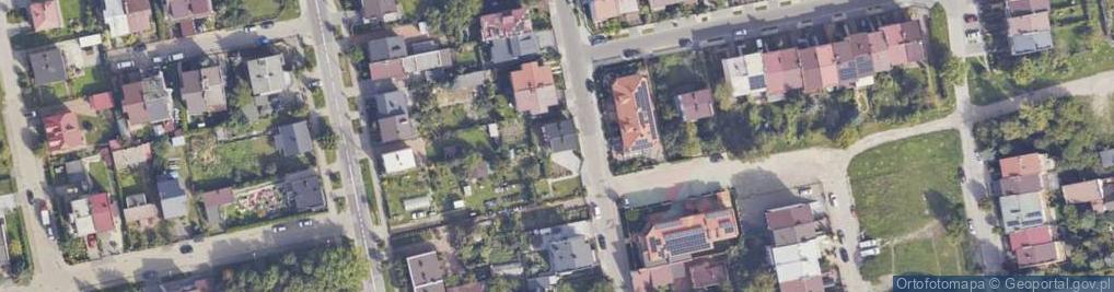 Zdjęcie satelitarne Bursztynowa ul.