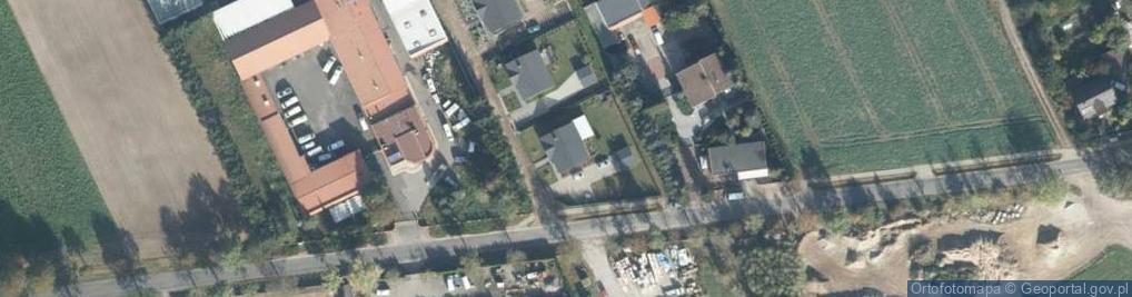 Zdjęcie satelitarne Bursztynowa ul.