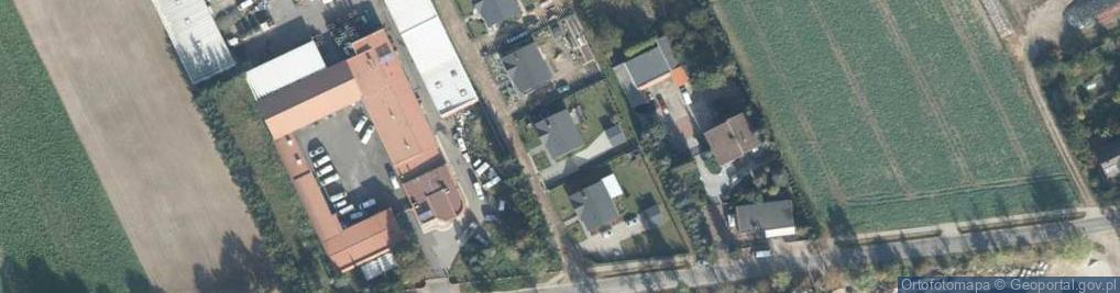 Zdjęcie satelitarne Bursztynowa ul.
