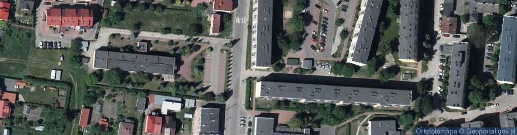 Zdjęcie satelitarne Bulwary ul.