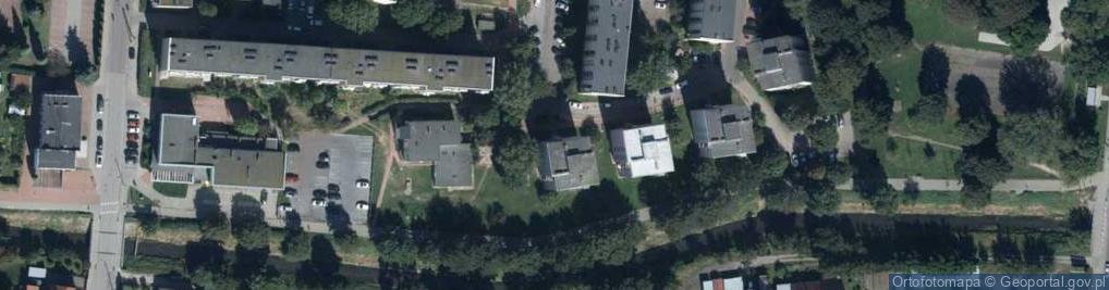 Zdjęcie satelitarne Bulwary ul.