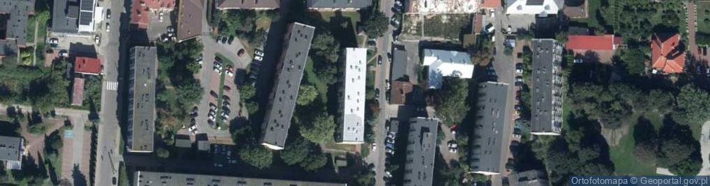 Zdjęcie satelitarne Bulwary ul.