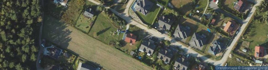 Zdjęcie satelitarne Bursztynowa ul.
