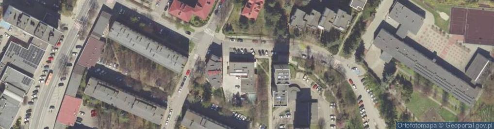 Zdjęcie satelitarne Bulwarowa ul.