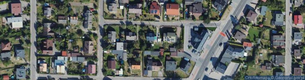 Zdjęcie satelitarne Bursztynowa ul.
