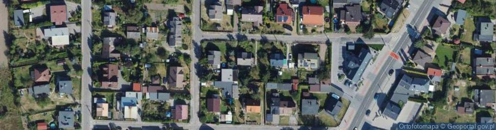 Zdjęcie satelitarne Bursztynowa ul.