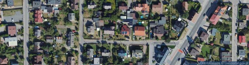 Zdjęcie satelitarne Bursztynowa ul.