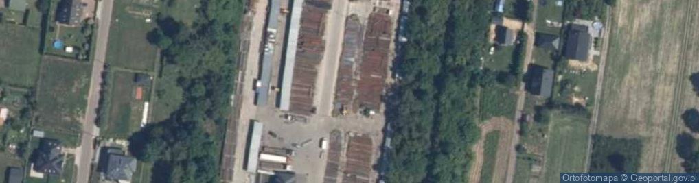 Zdjęcie satelitarne Bursztynowa ul.