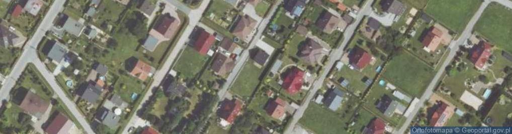 Zdjęcie satelitarne Bursztynowa ul.