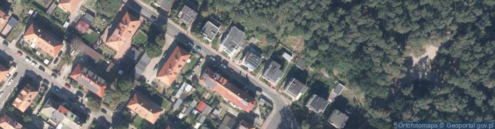 Zdjęcie satelitarne Bursztynowa ul.