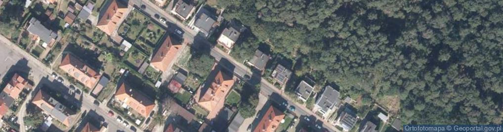 Zdjęcie satelitarne Bursztynowa ul.