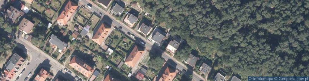 Zdjęcie satelitarne Bursztynowa ul.