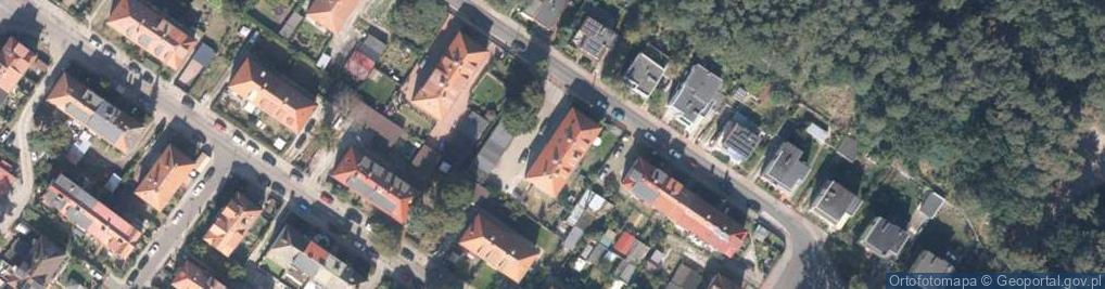 Zdjęcie satelitarne Bursztynowa ul.