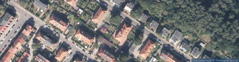 Zdjęcie satelitarne Bursztynowa ul.