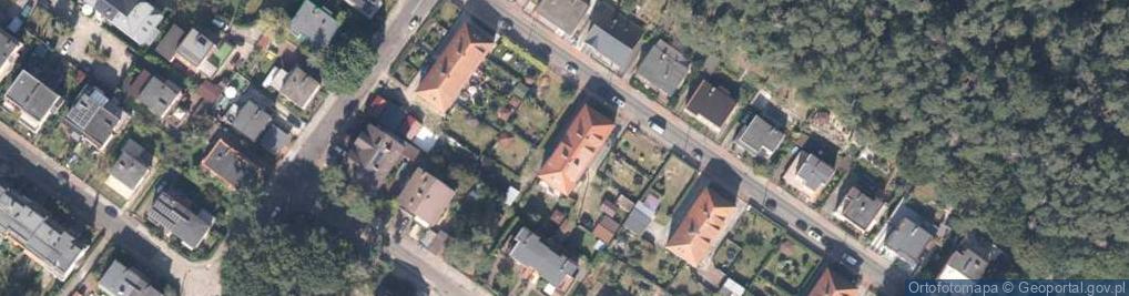 Zdjęcie satelitarne Bursztynowa ul.