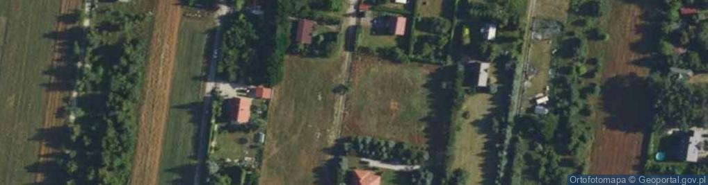 Zdjęcie satelitarne Bursztynowa ul.