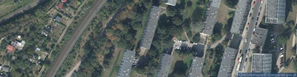Zdjęcie satelitarne Budziszyńska ul.