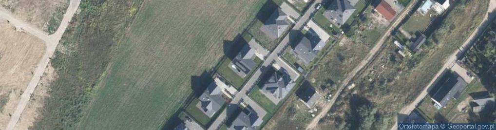 Zdjęcie satelitarne Bukowe Wzgórza ul.