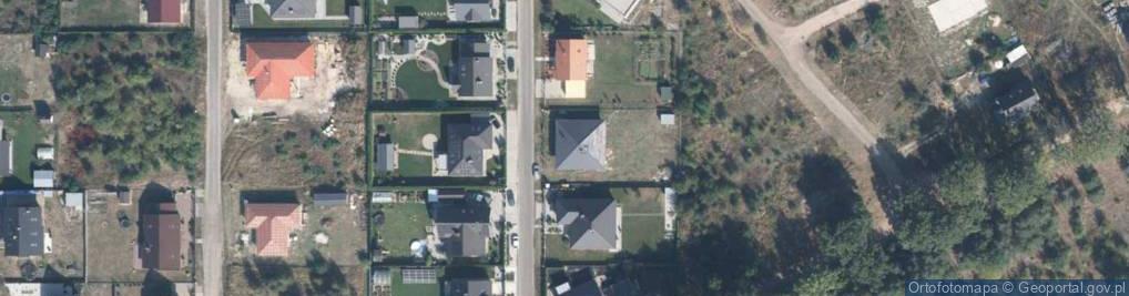 Zdjęcie satelitarne Bursztynowa ul.