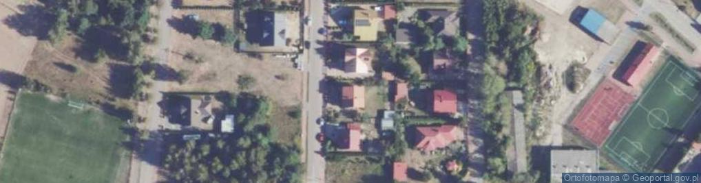 Zdjęcie satelitarne Bursztynowa ul.