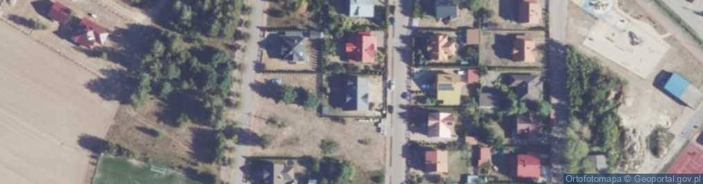 Zdjęcie satelitarne Bursztynowa ul.