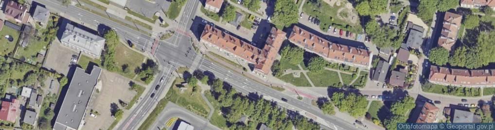 Zdjęcie satelitarne Budowlanych ul.