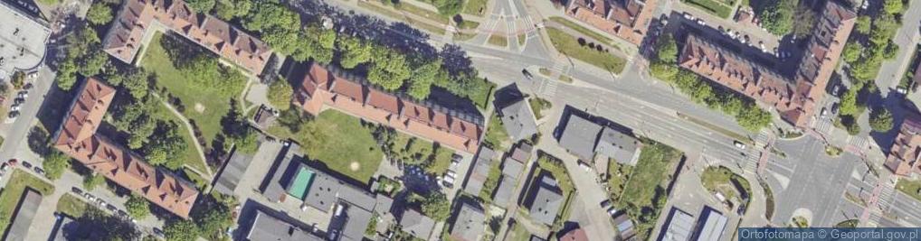 Zdjęcie satelitarne Budowlanych ul.