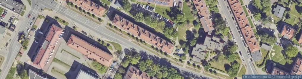 Zdjęcie satelitarne Budowlanych ul.