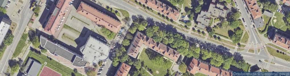 Zdjęcie satelitarne Budowlanych ul.