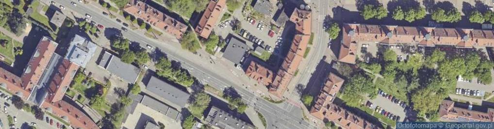 Zdjęcie satelitarne Budowlanych ul.