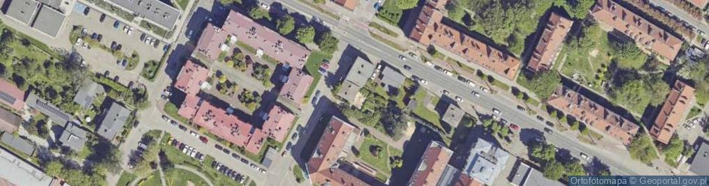 Zdjęcie satelitarne Budowlanych ul.