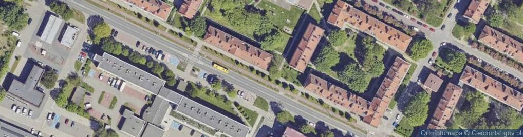 Zdjęcie satelitarne Budowlanych ul.