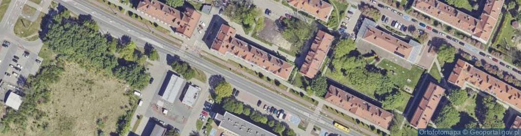 Zdjęcie satelitarne Budowlanych ul.