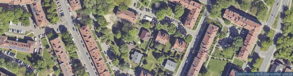 Zdjęcie satelitarne Bukowa ul.