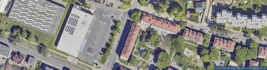 Zdjęcie satelitarne Bursche Juliusza, ks. bp. ul.