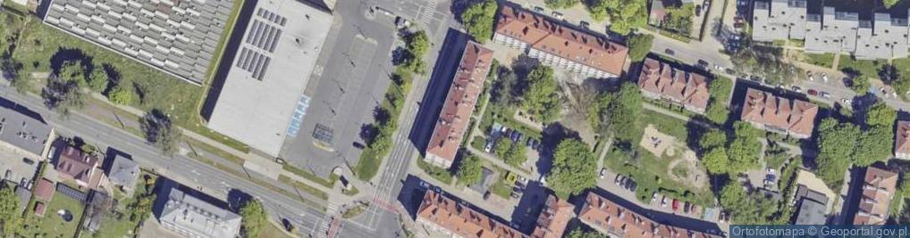 Zdjęcie satelitarne Bursche Juliusza, ks. bp. ul.