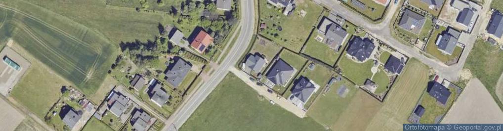 Zdjęcie satelitarne Bursztynowa ul.