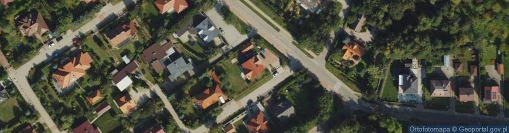Zdjęcie satelitarne Bursztynowa ul.