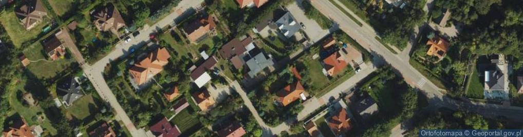 Zdjęcie satelitarne Bursztynowa ul.