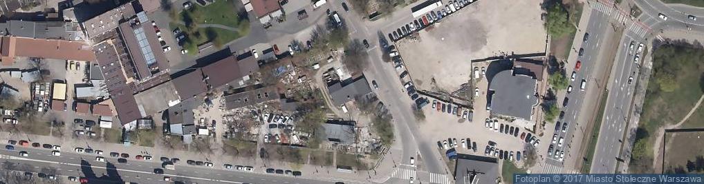 Zdjęcie satelitarne Burakowska ul.