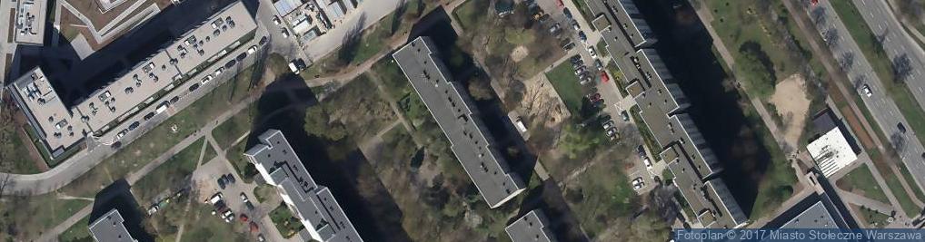 Zdjęcie satelitarne Burgaska ul.