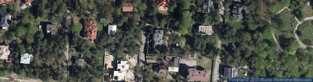 Zdjęcie satelitarne Burzliwa ul.