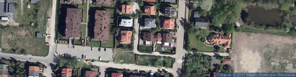 Zdjęcie satelitarne Bursztynowa ul.