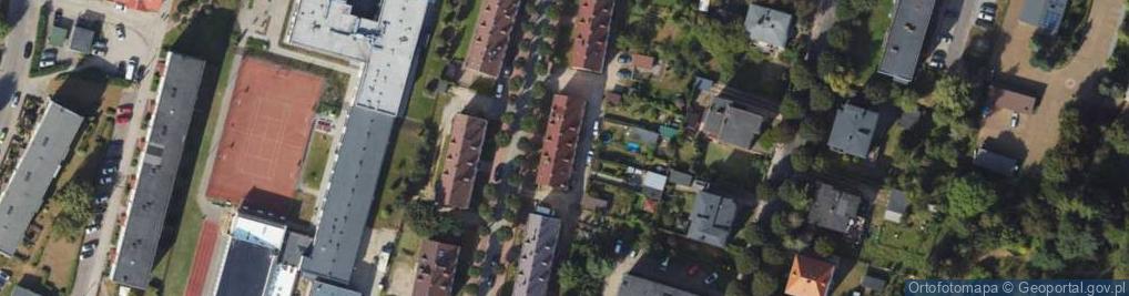 Zdjęcie satelitarne Bukowa ul.